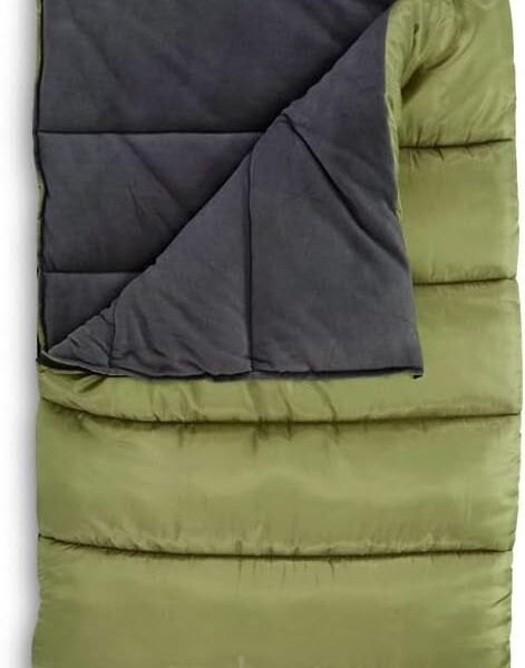 15 Degree Fleece Lined Sleeping Bag for Adults and Kids Warm Winter Cold Weather Lightweight Portable for Camping, Backpacking, Hiking, Outdoors