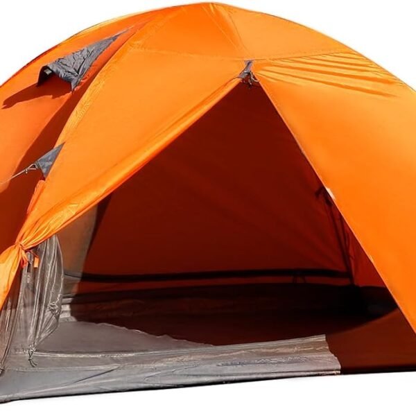 2 Person Waterproof Camping Tent – Lightweight Windproof Outdoor Shelter for Backpacking and Weekend Adventures