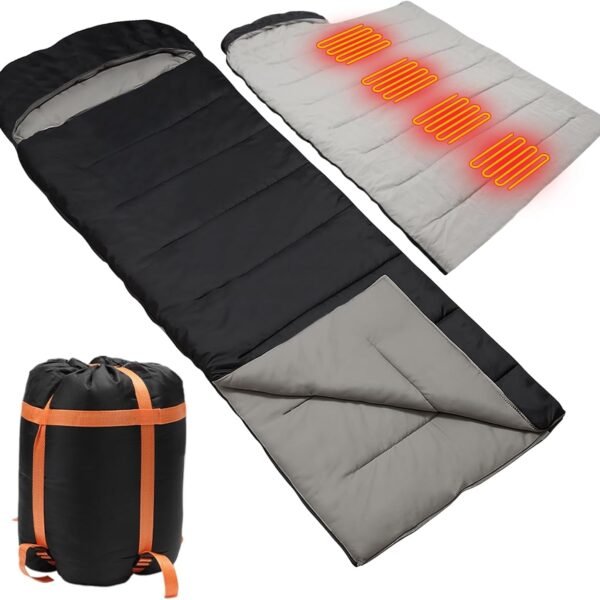 4 Season Thermal Sleeping Bag – Warm Outdoor Sleeping Bag for Cold Weather Camping and Backpacking