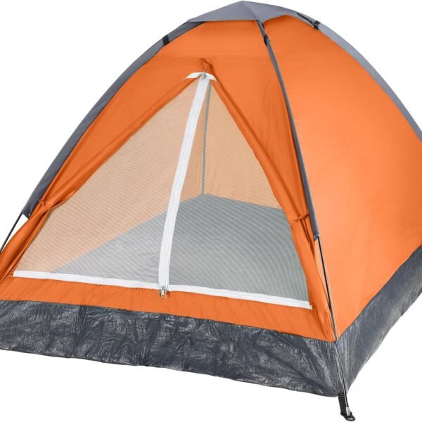 2 Person Camping Tent with Rain Fly and Carrying Bag   Lightweight Outdoor Pop Up Tents for Camping Essentials, Music Festivals, Backpacking, Hiking, or Beach Shelter by